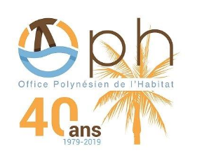 Logo Office Polynésien de l'Habitat